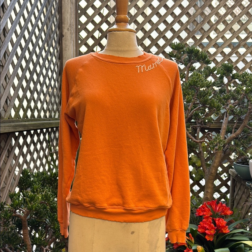 Orange Sweatshirt